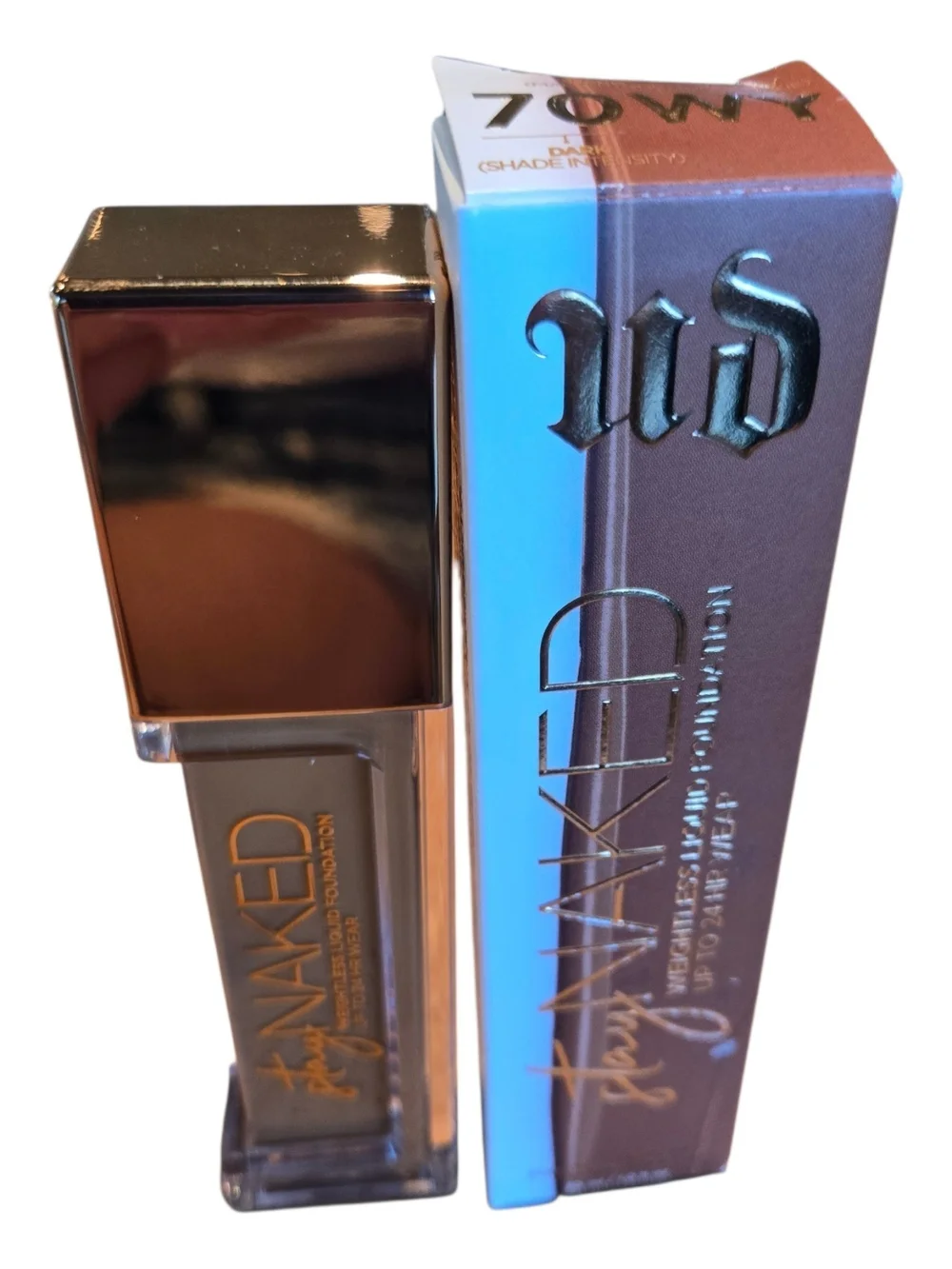 NWT Urban Decay Stay Naked Weightless Liquid Foundation 70WY Full Size 30mL